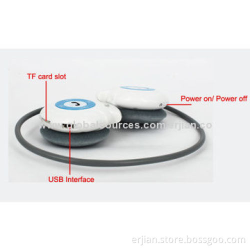 Bluetooth Retractable Earphones for Free Talking for Smartphones with Mic and Volume Control Button